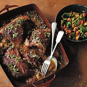 Braised Lamb with Saltbush