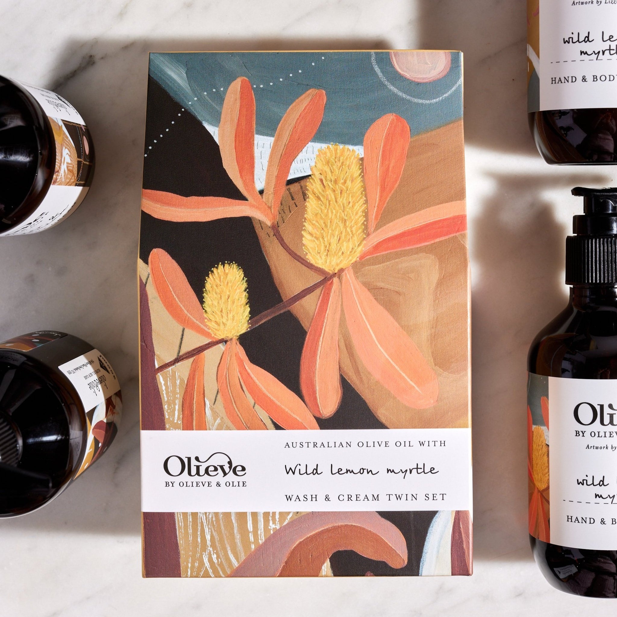 Olieve Artist Wash & Cream Twin Set Wild Lemon Myrtle