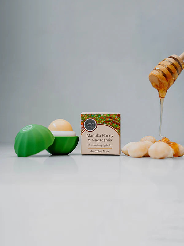 Aboriginal Manuka Honey and Macadamia Lip Balm