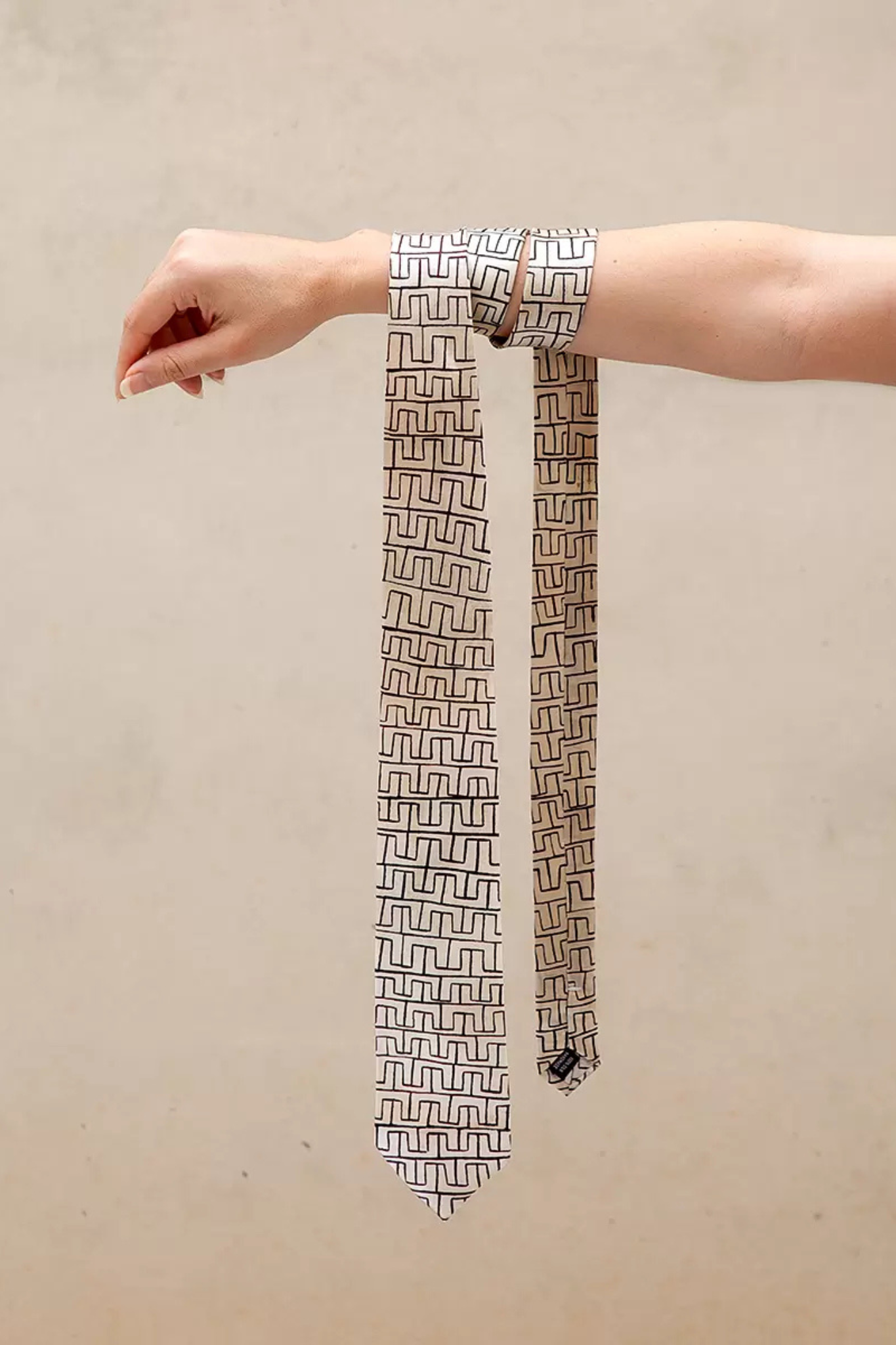 Untitled Tie by Ray James Tjangala