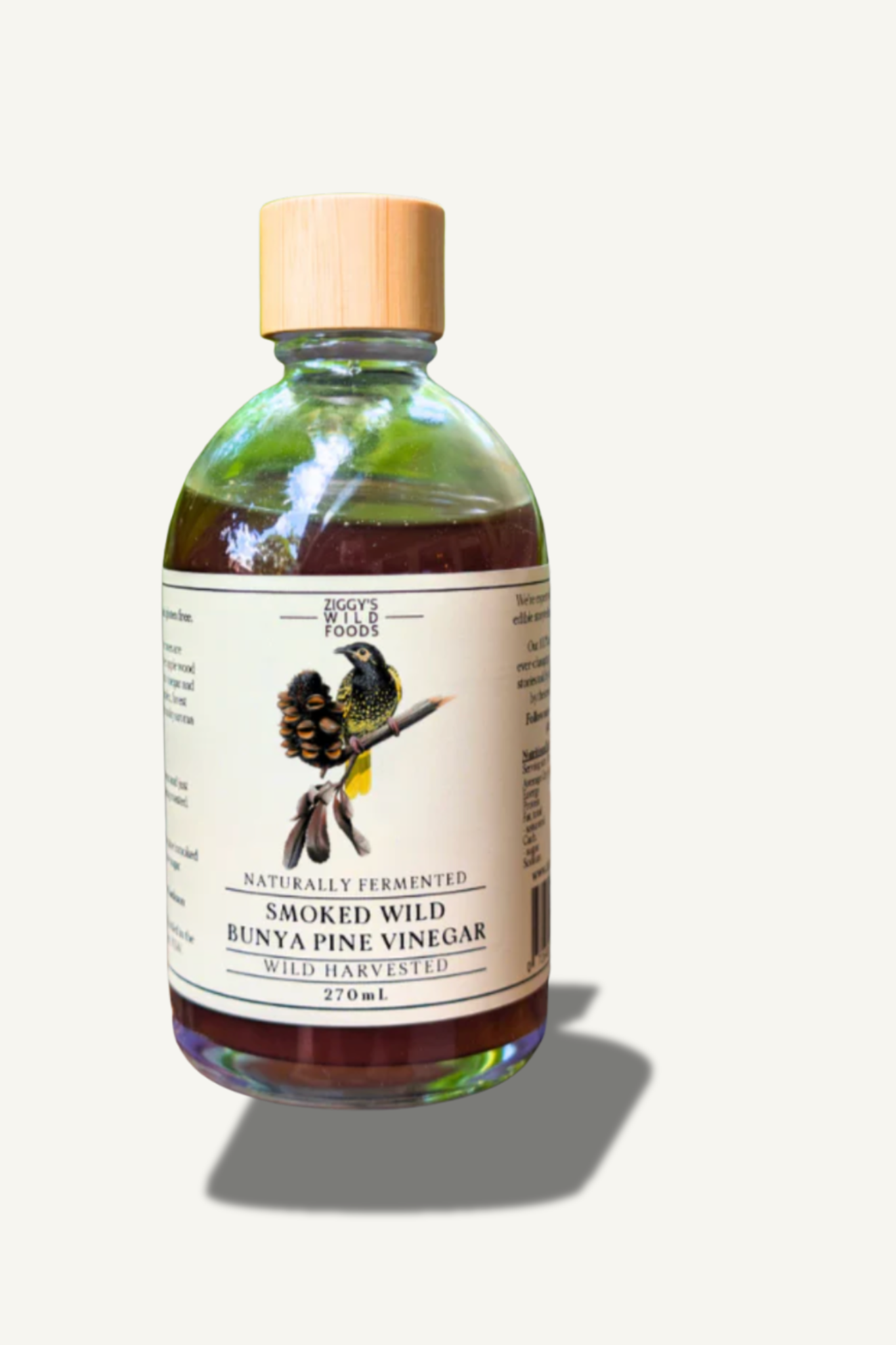 Ziggy's Smoked Wild Bunya Pine Vinegar
