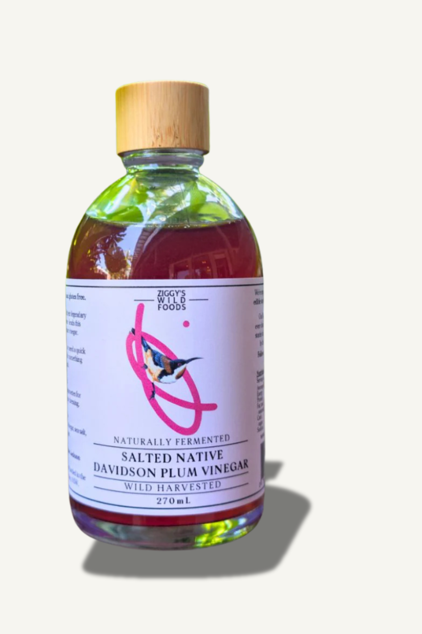 Ziggy's Salted Native Davidson Plum Vinegar