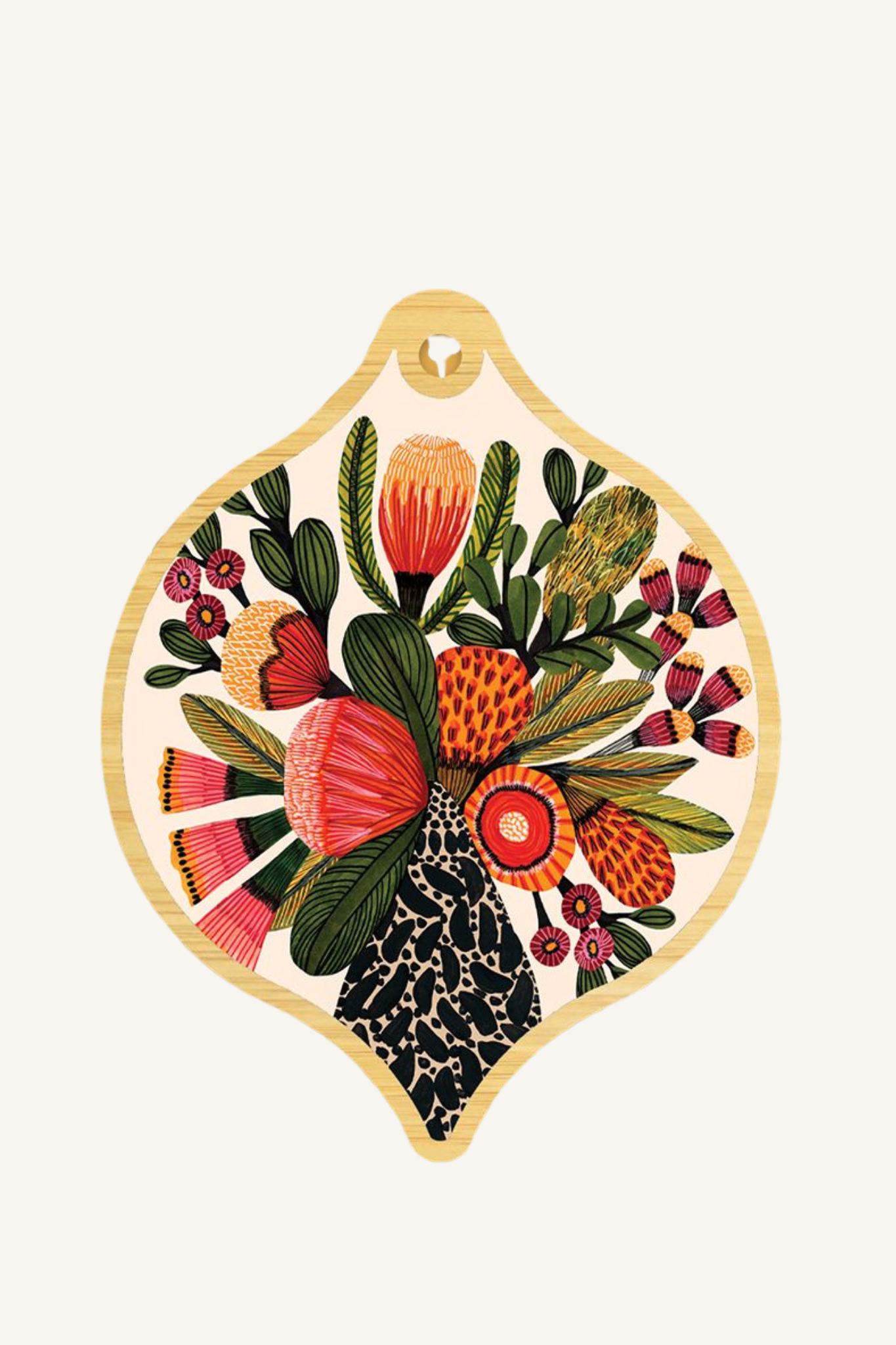 Single Bauble - Banksias In A Vase