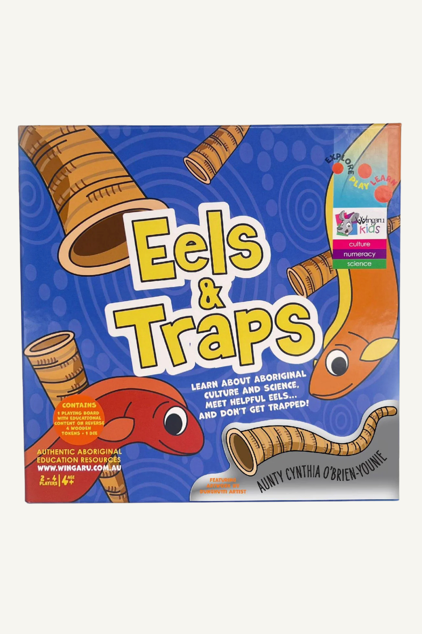 Eels and Traps Board Game