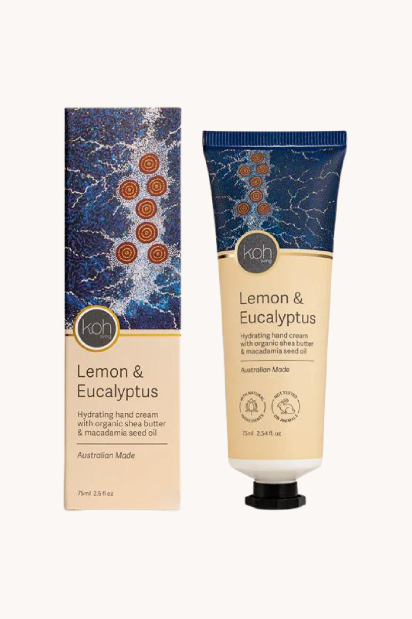 Koh Living Hand Cream Lemon & Eucalyptus