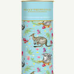 Pure Butter Shortbread Embossed Tube (Blue)