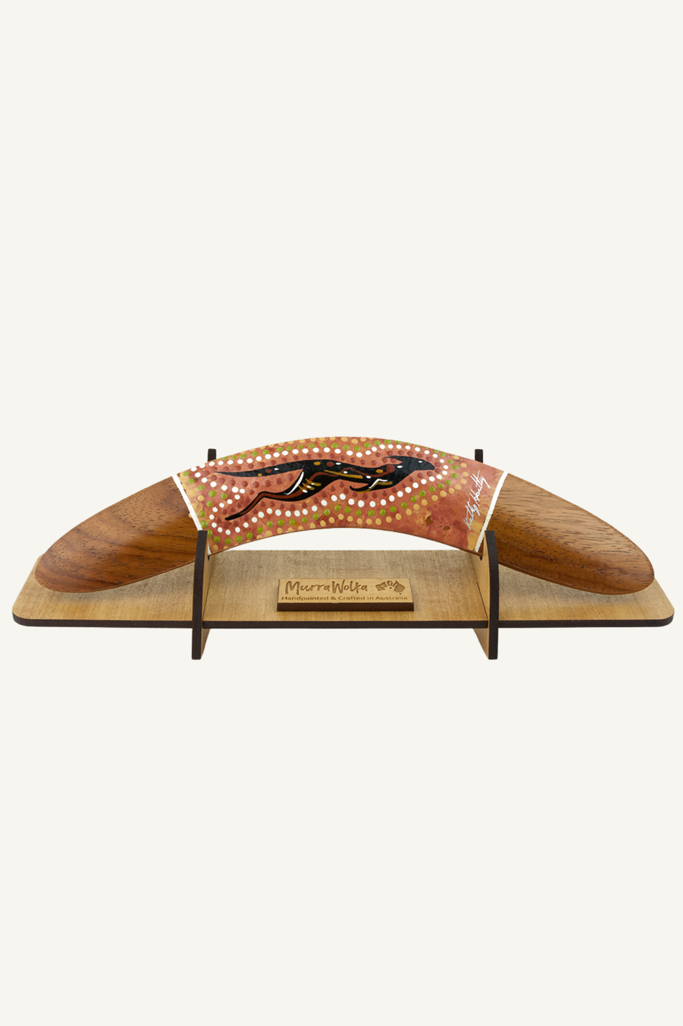 Murra Wolka Art Boomerang