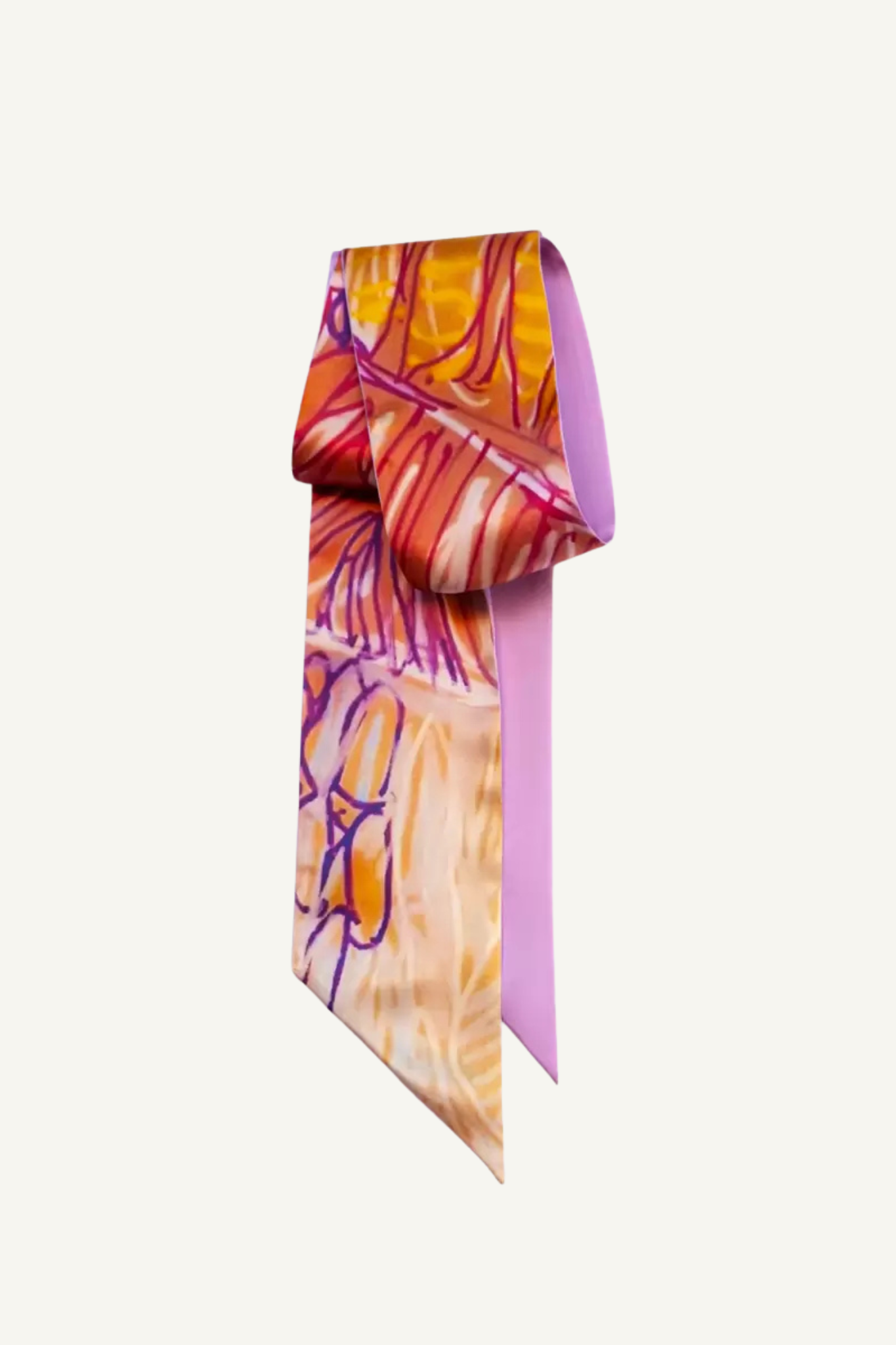 Martuwarra Twilly by Sonia Kurarra Silk Scarf