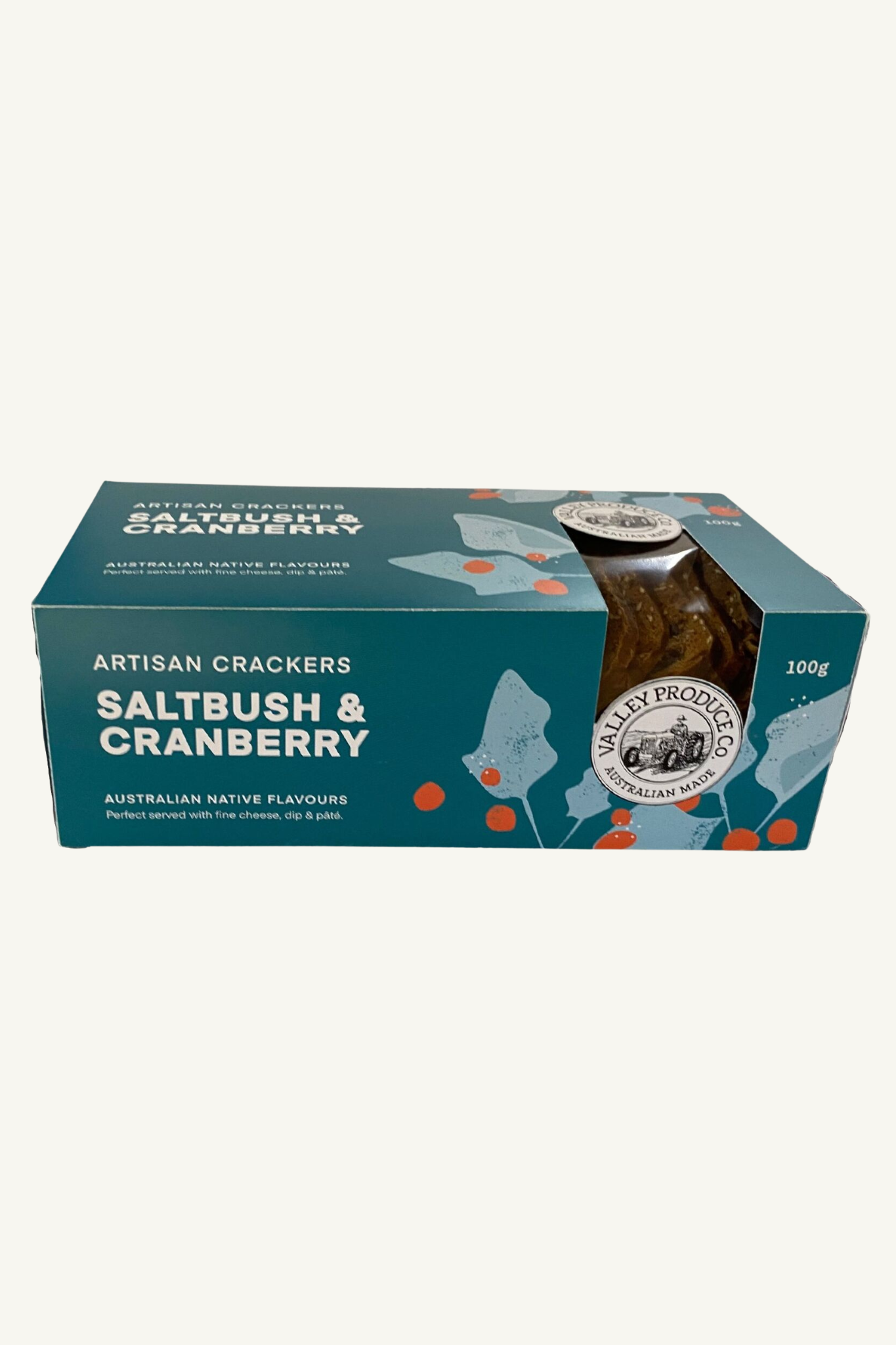 Native Artisan Crackers - Saltbush & Cranberry