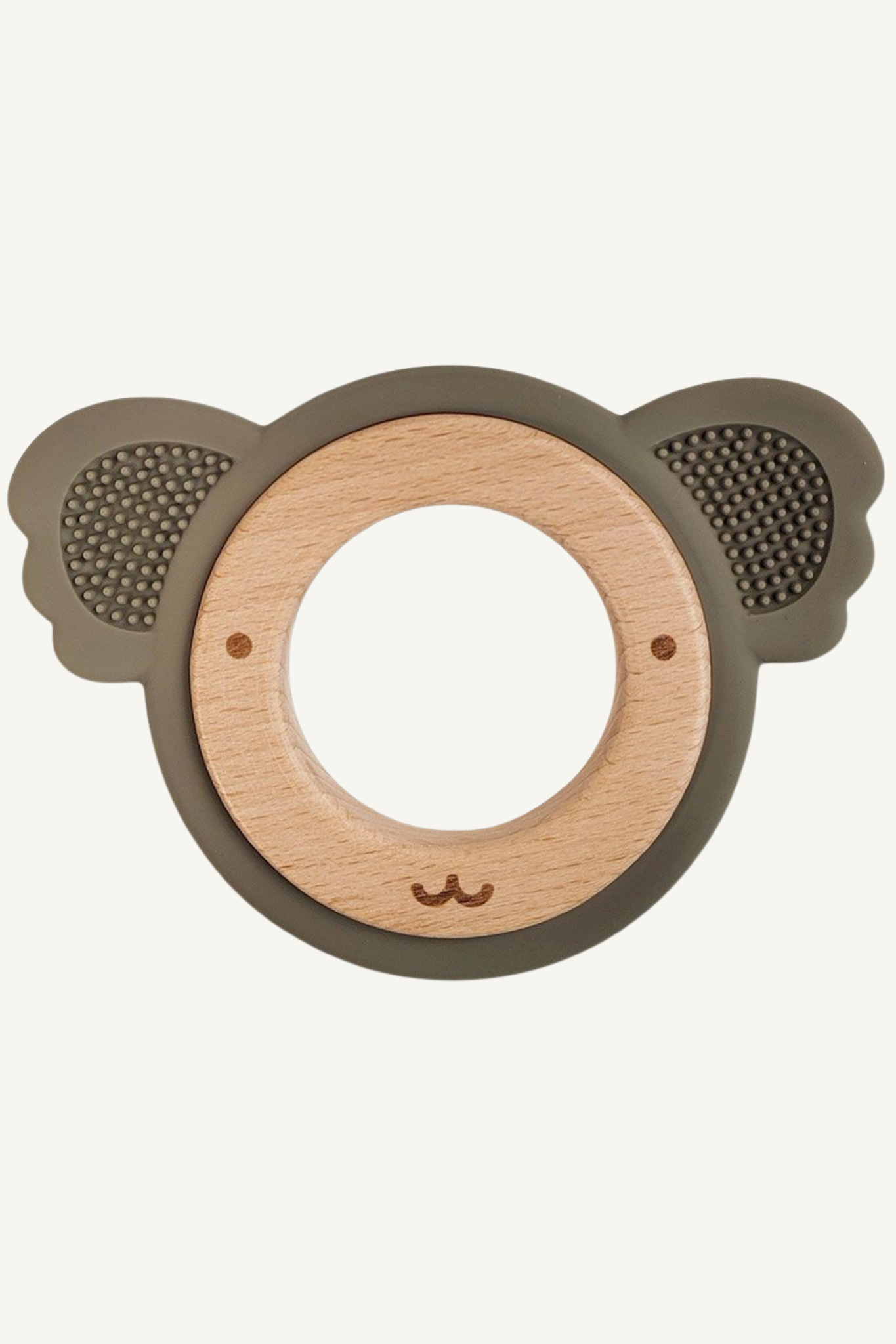 Koala Teether Ring Green & Natural