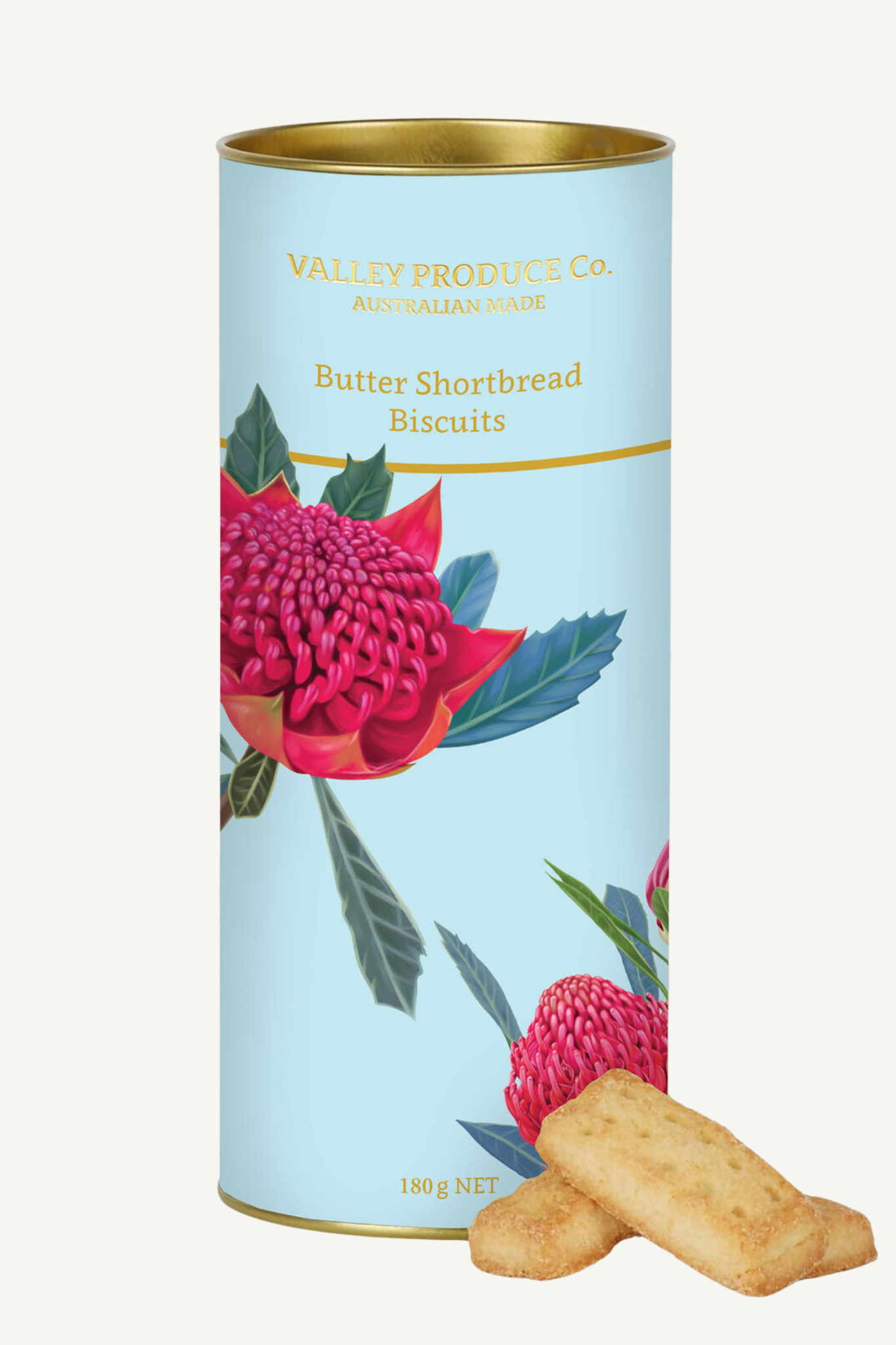 Shortbread Tube - Waratah