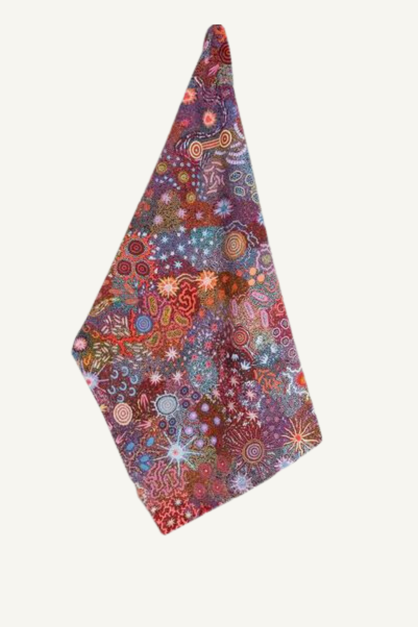 Aboriginal Women's Ceremony Cotton Tea Towel