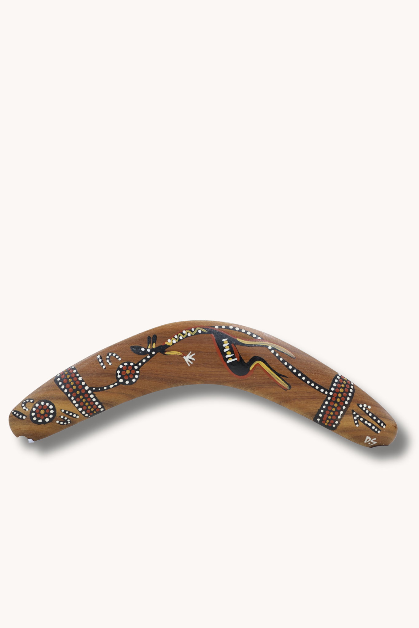Hand Painted Animal / Weapon 12 Inch Boomerang