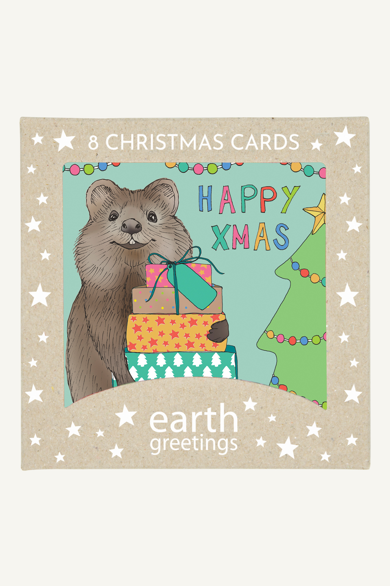 Boxed Christmas Cards - Happy Quokka