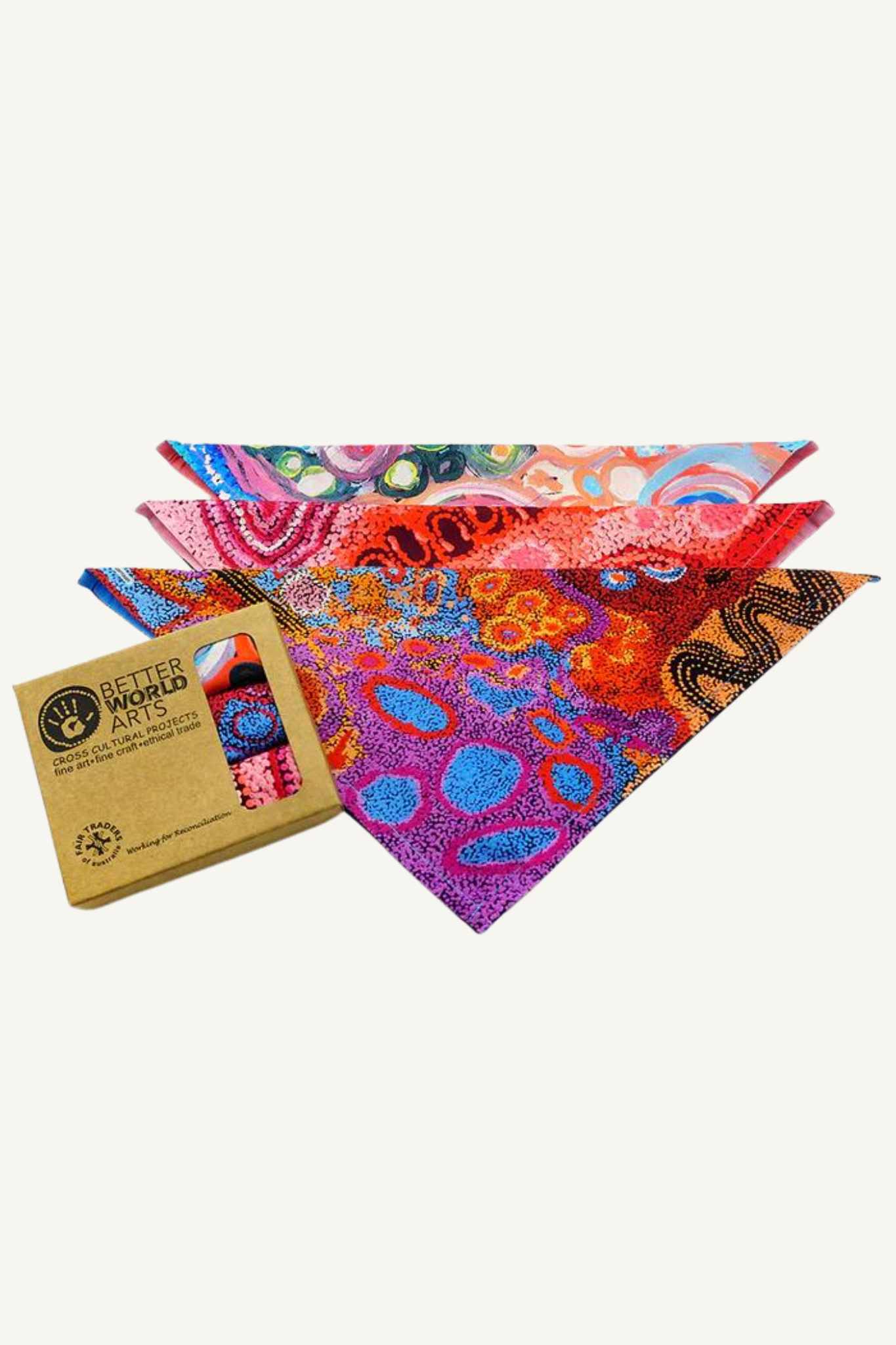 Handkerchiefs Set of 3 Boxed - Andrea Adamson