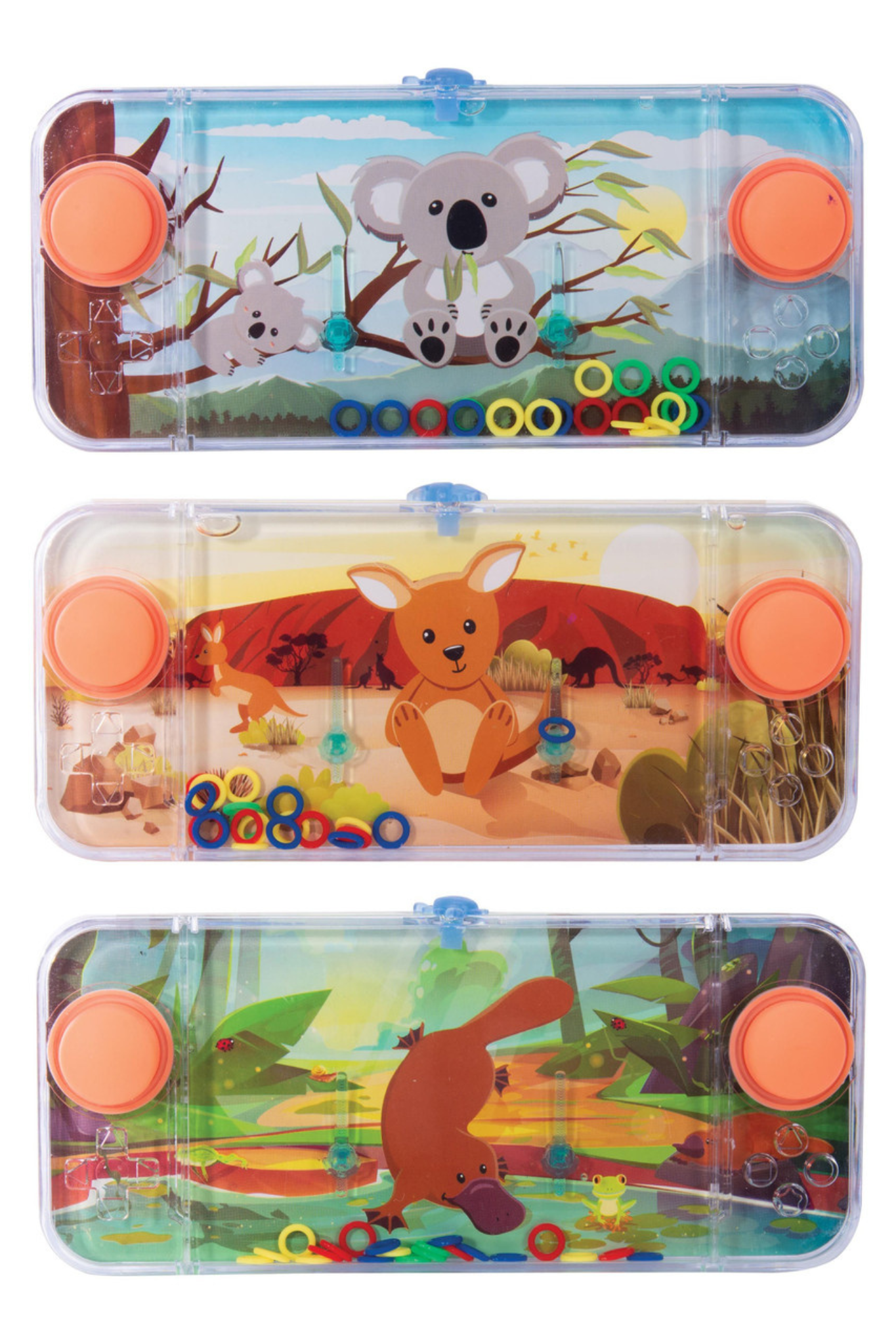 Aussie Animals Water Filled Games