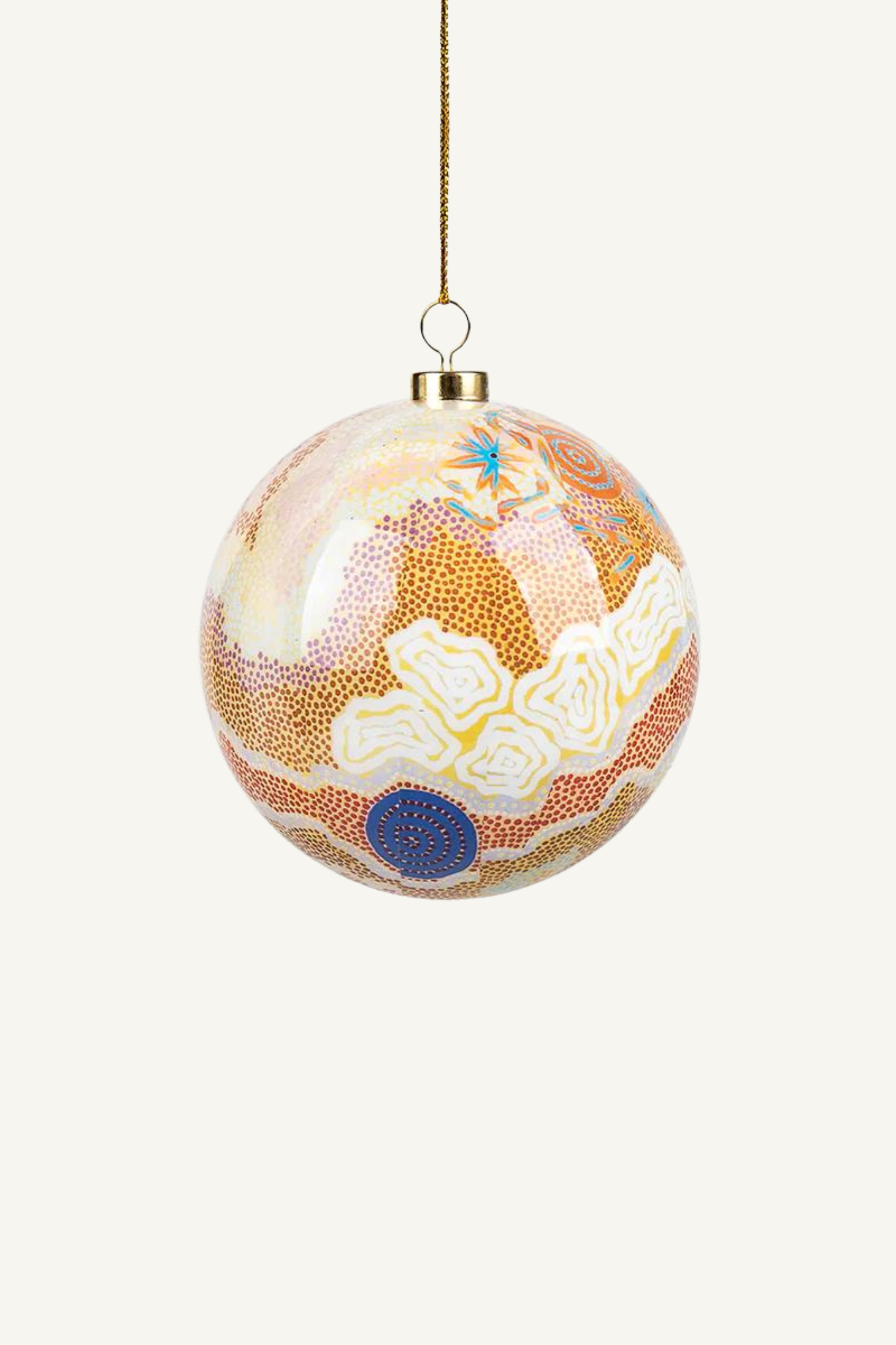 Aboriginal Salt Water Lake Bauble
