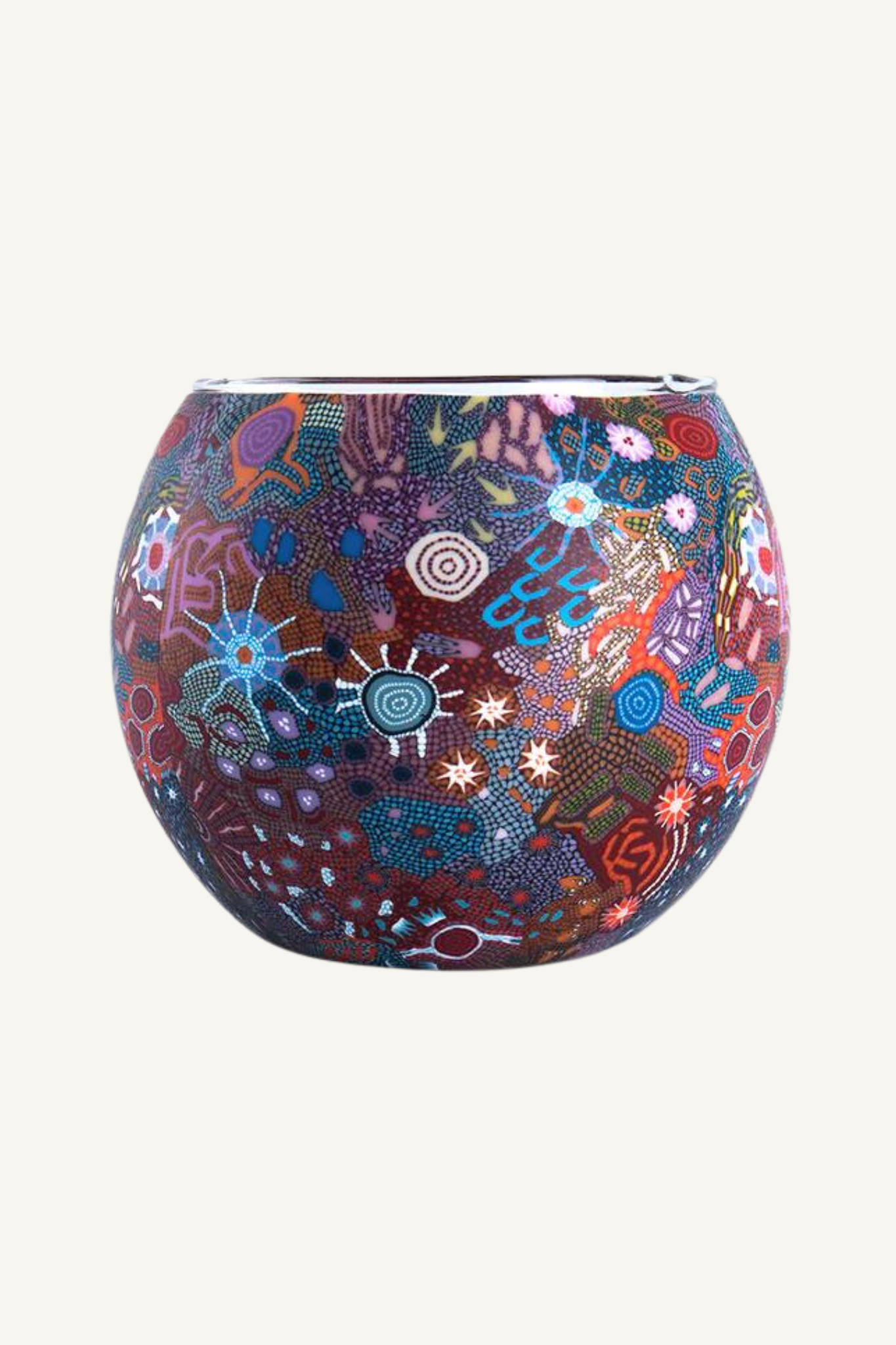 Aboriginal Tealight Candle Holder Women's Ceremony