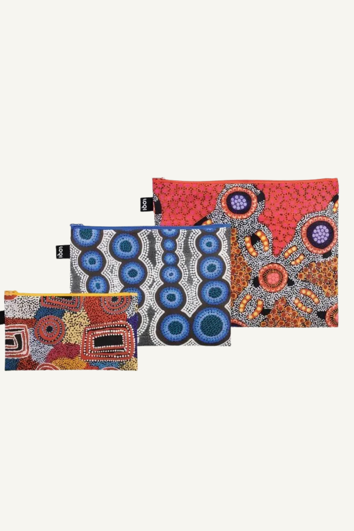 Water Dreaming Zip Pockets Set of 3