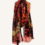 Damien and Yilpi Marks Organic Cotton Scarf 2