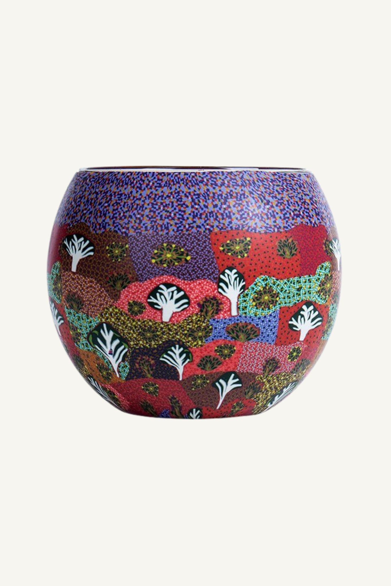 Aboriginal Tealight Candle Holder Bush Medicine