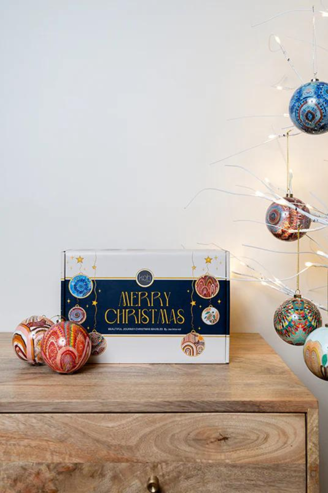 Aboriginal Beautiful Journey 6 Pack Baubles