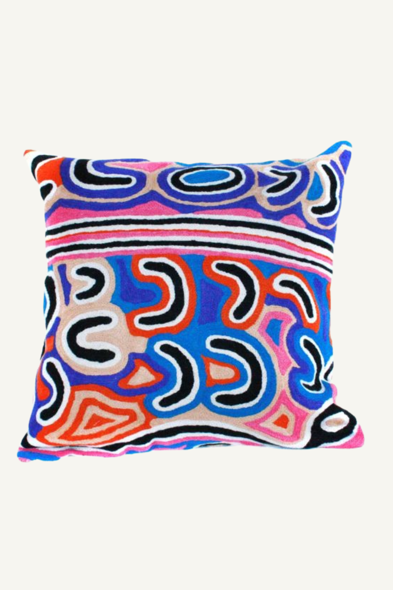 Cushion Cover - Judy Watson Mina Mina Jukurrpa (medium)