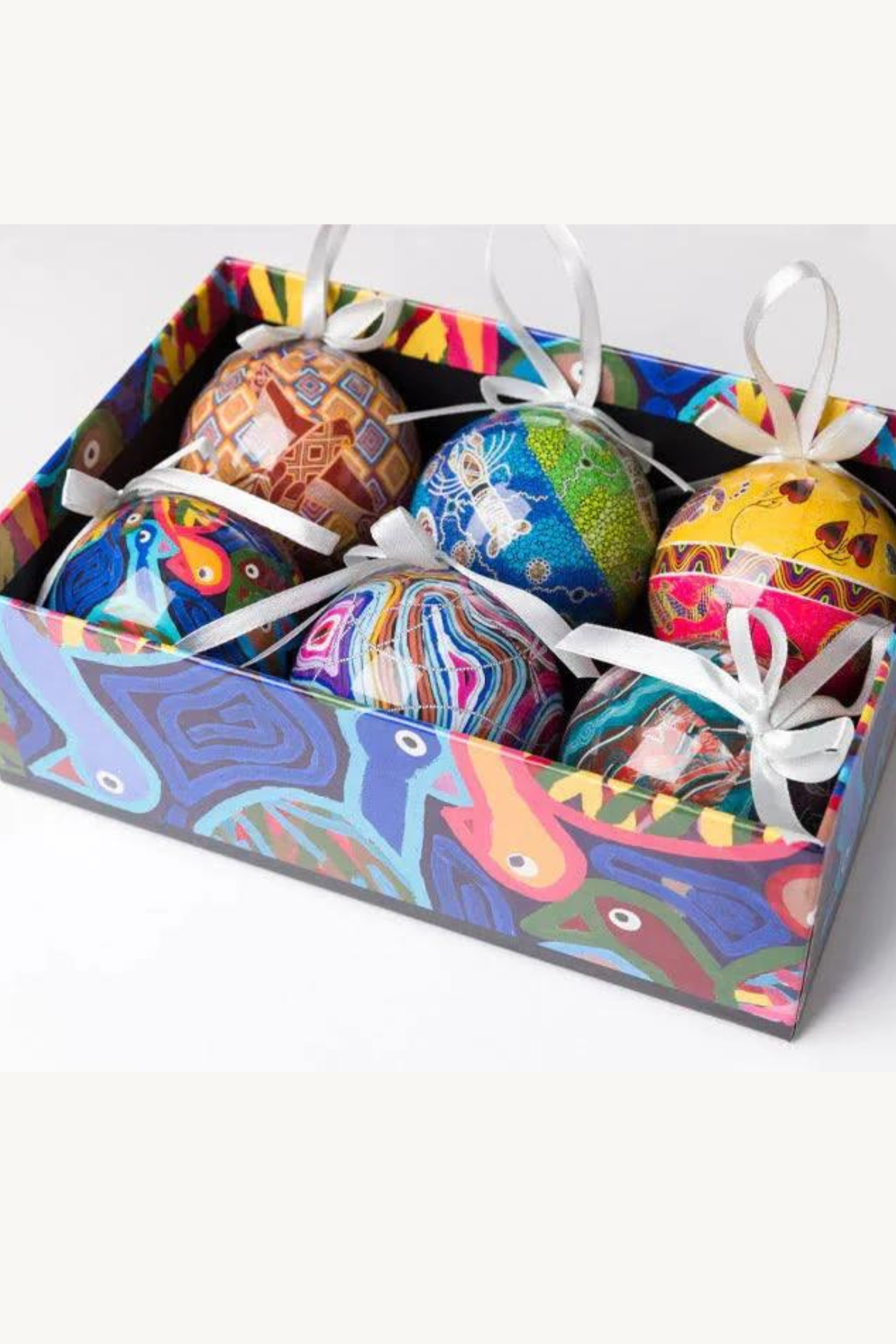 6 Pack Xmas Baubles - The Torch