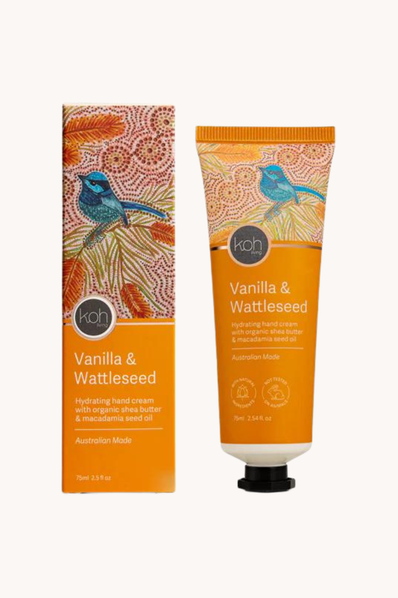 Koh Living Hand Cream Vanilla and Wattleseed