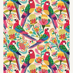 Greeting Card - Rosella Flock