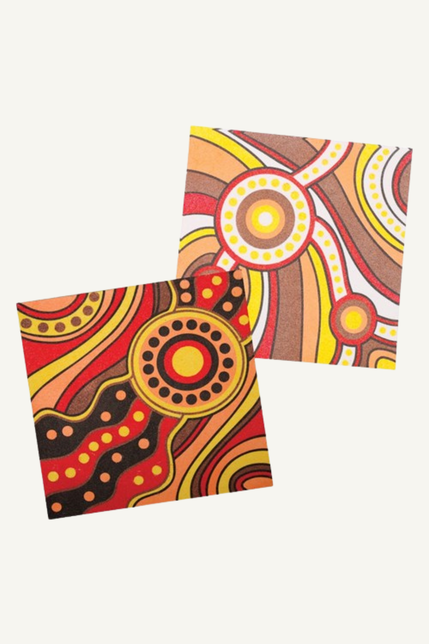 Indigenous Designed Sand Art Sheets - Pack of 20