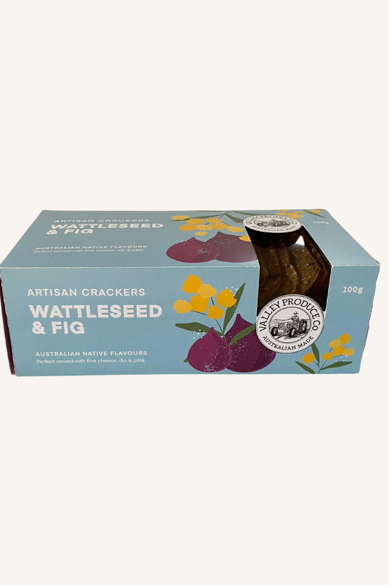 Native Artisan Crackers - Wattleseed & Fig