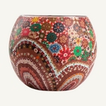 Aboriginal Tealight Candle Holder Together Again