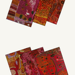 Set of 12 Cards Anangu Pitjantjatjara Yankunytjatjara (APY Lands) - Kakadu-Plum-Co