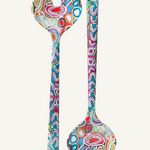 Salad servers - judy Watson