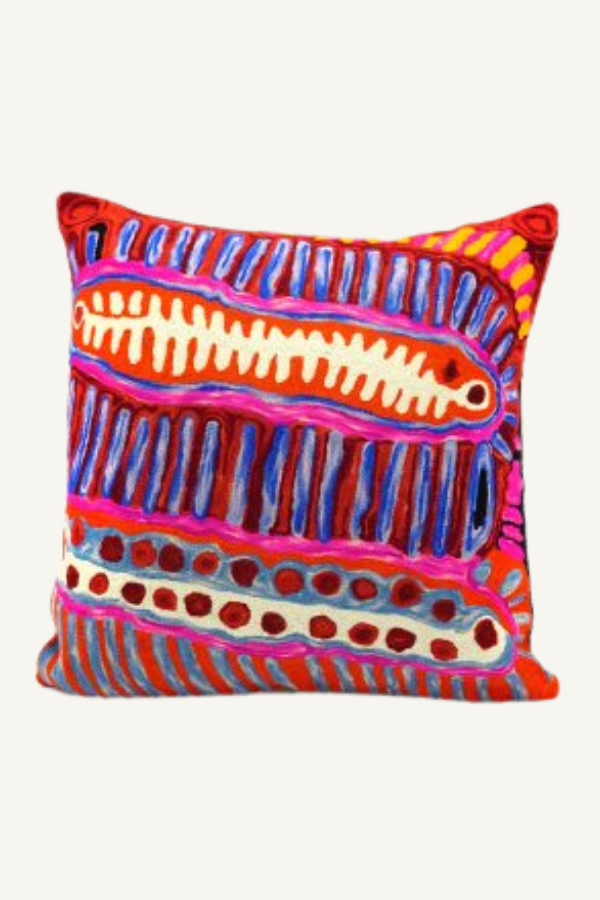Cushion cover Murdie Morris LARGE 1 Kakadu Plum Co