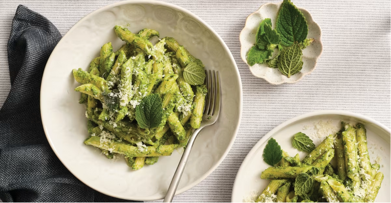 Bush Basil Pesto Pasta