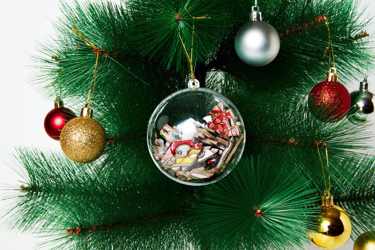 42 Piece May Gibbs Puzzle in Christmas Tree Ornament