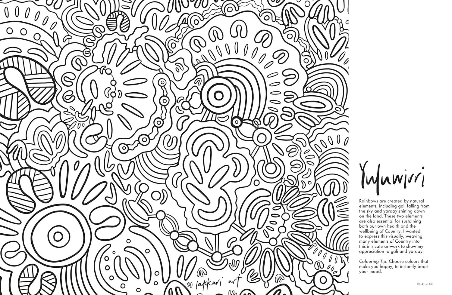 Yuluwirri: A First Nations colouring book