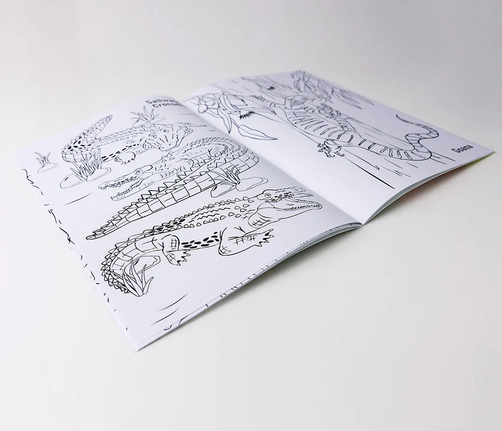 Australian Animals Colouring Book