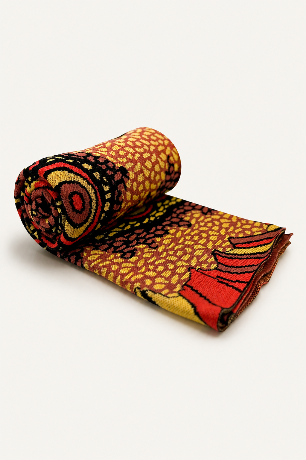 Cotton Throw - Damien and Yilpi Marks