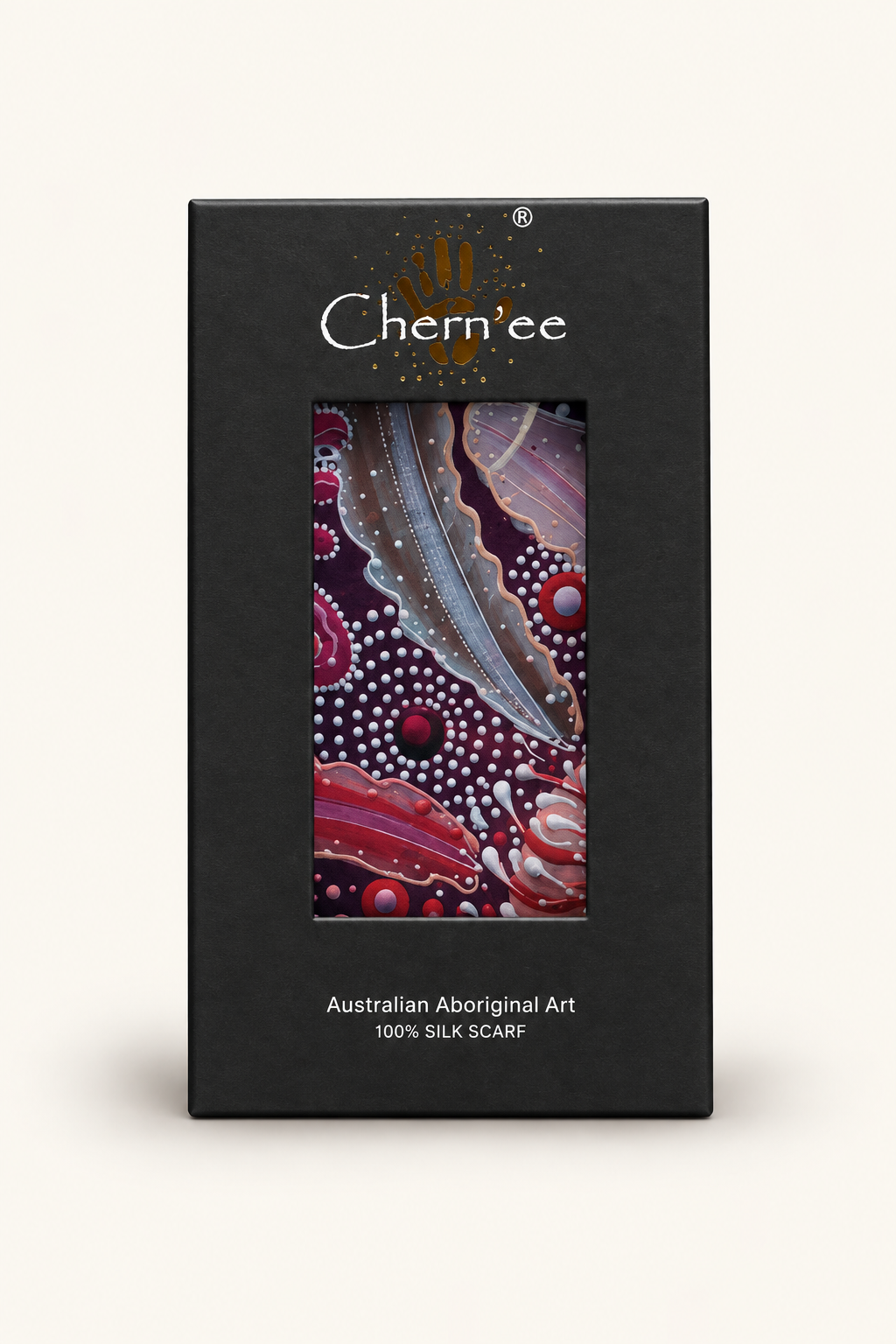 Chernee Sutton Waratah Flower Silk Scarf