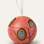 Tin Christmas Bauble - Debbie Napaljarri Brown