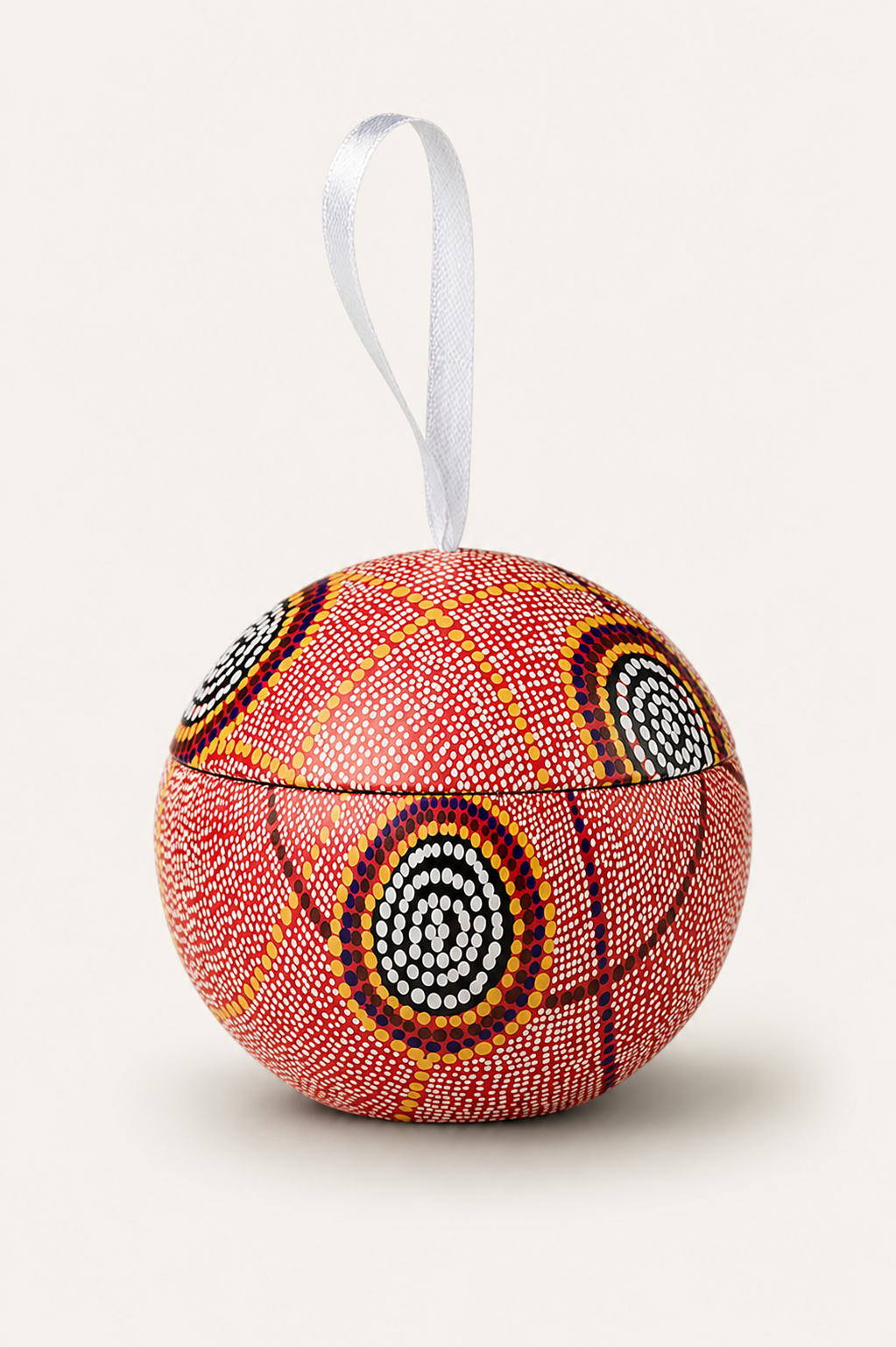 Tin Christmas Bauble - Debbie Napaljarri Brown