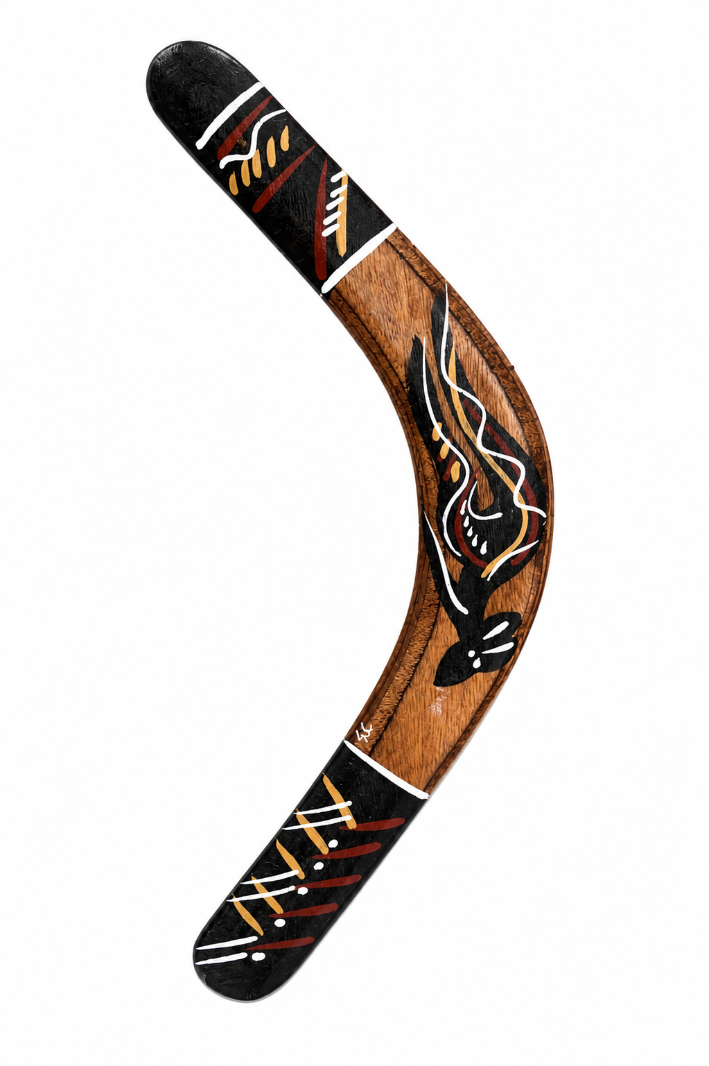 14 Inch Hand Painted Timber Returner
