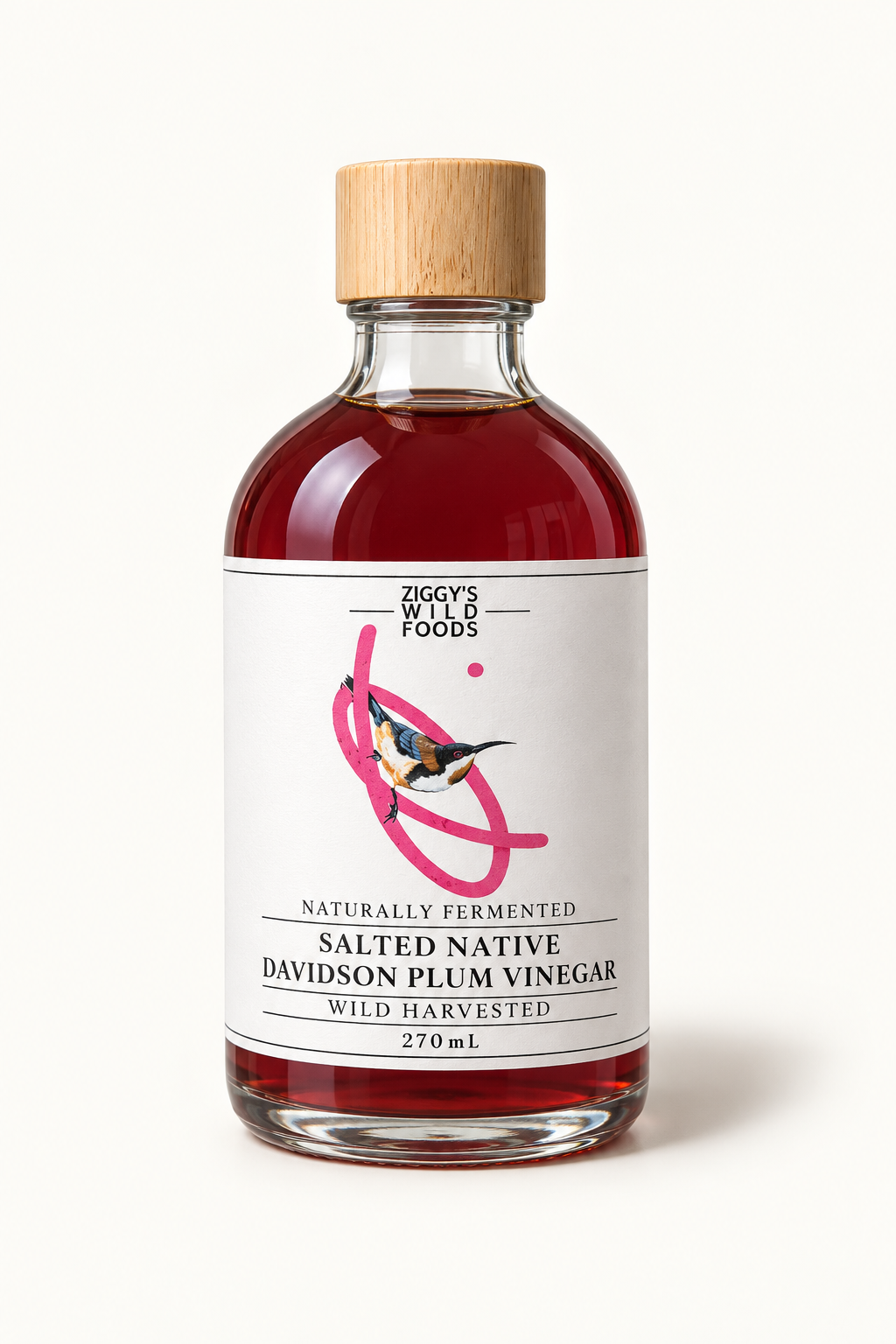 Ziggy's Salted Native Davidson Plum Vinegar