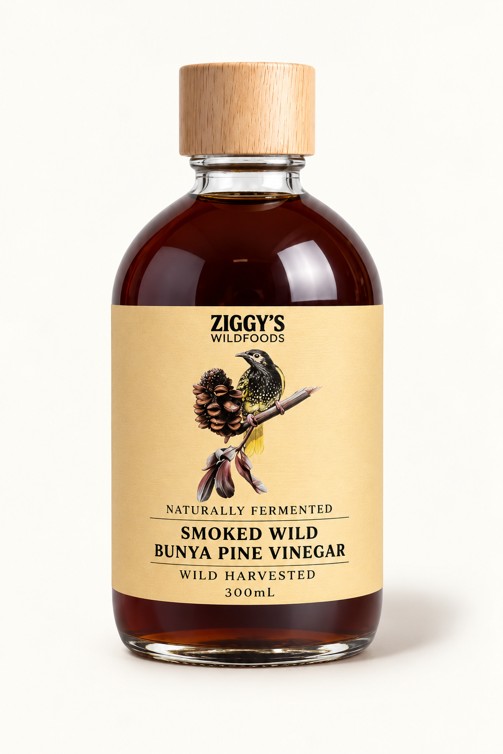 Ziggy's Smoked Wild Bunya Pine Vinegar