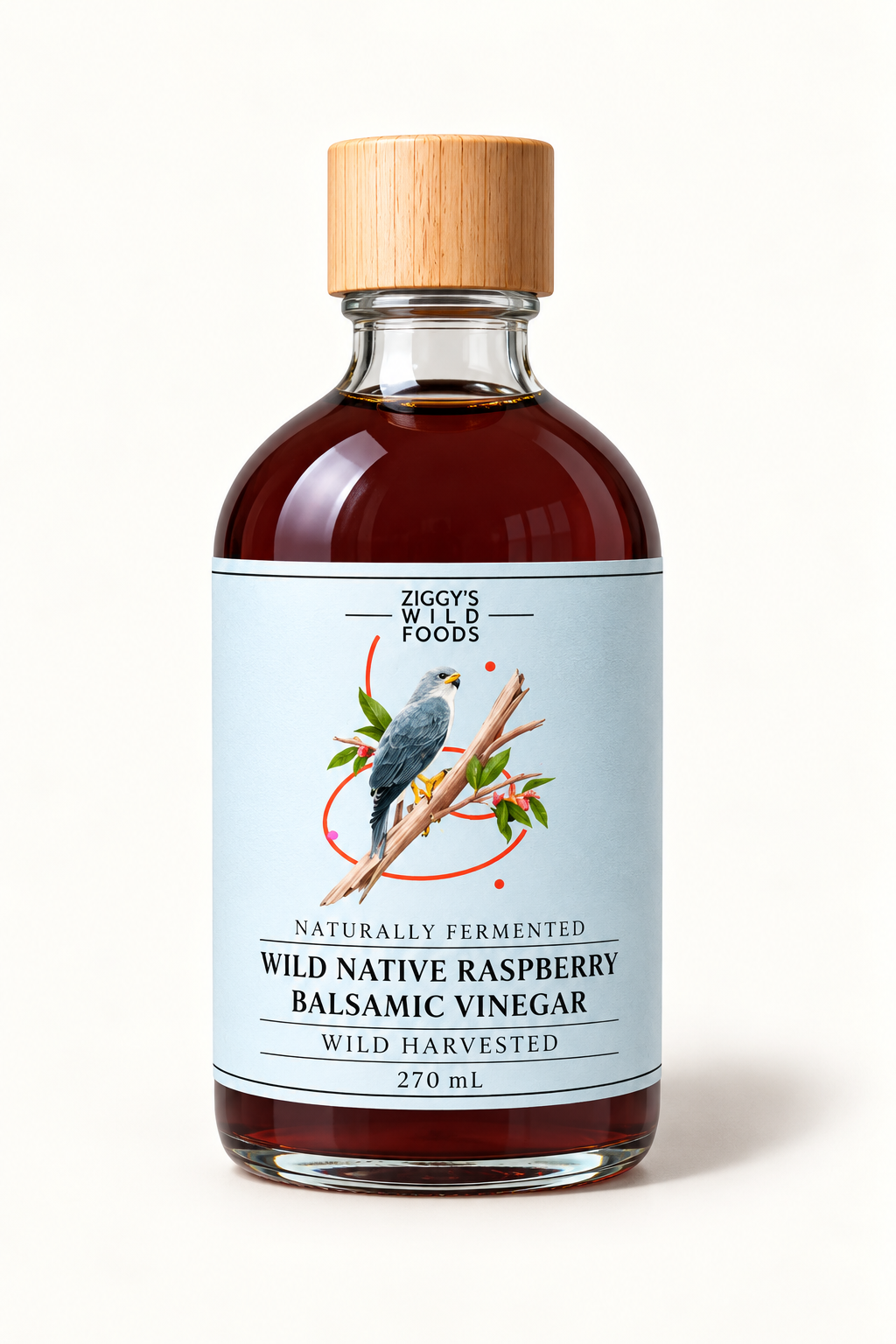 Ziggy's Wild Foods Wild Native Raspberry Balsamic Vinegar