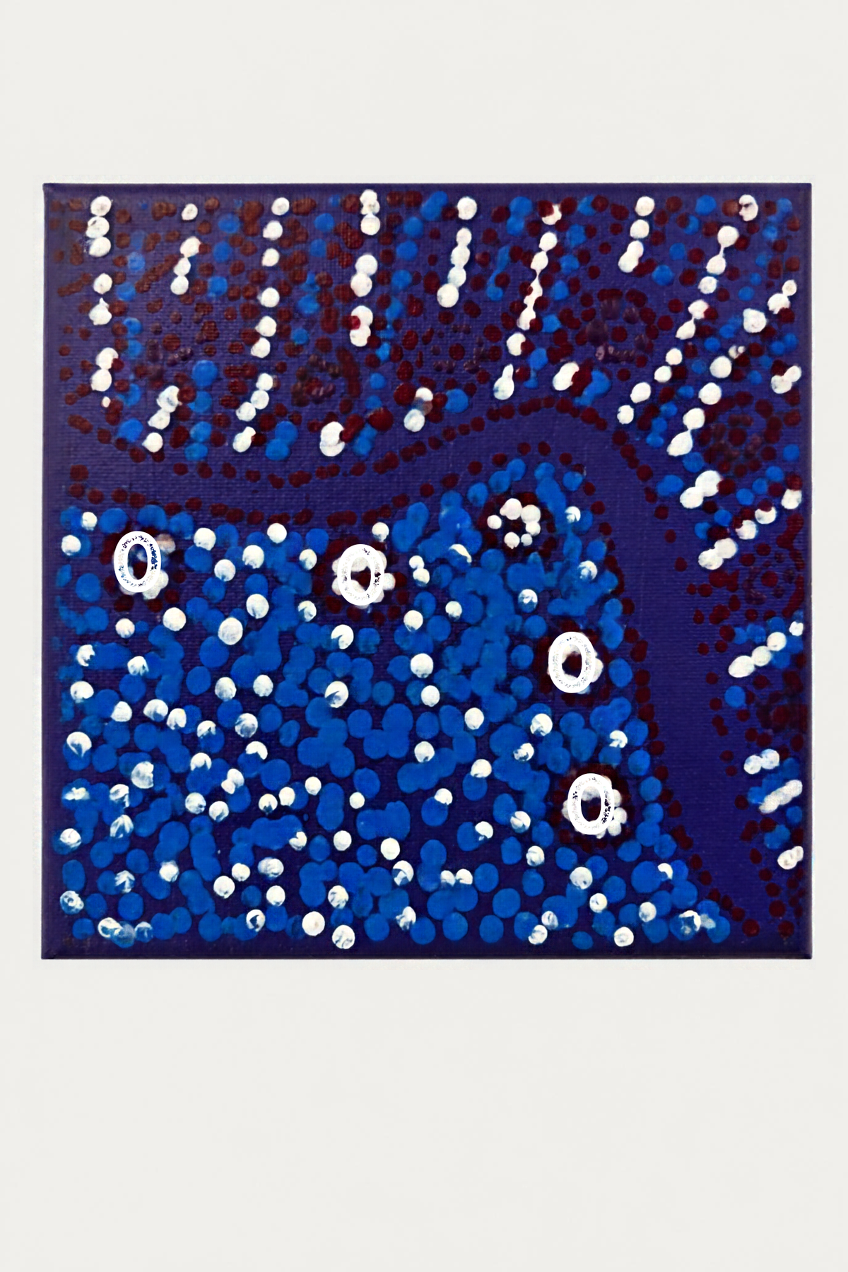 Wanakiji Jukurrpa (Bush Tomato Dreaming) by Teranie Nangala Williams