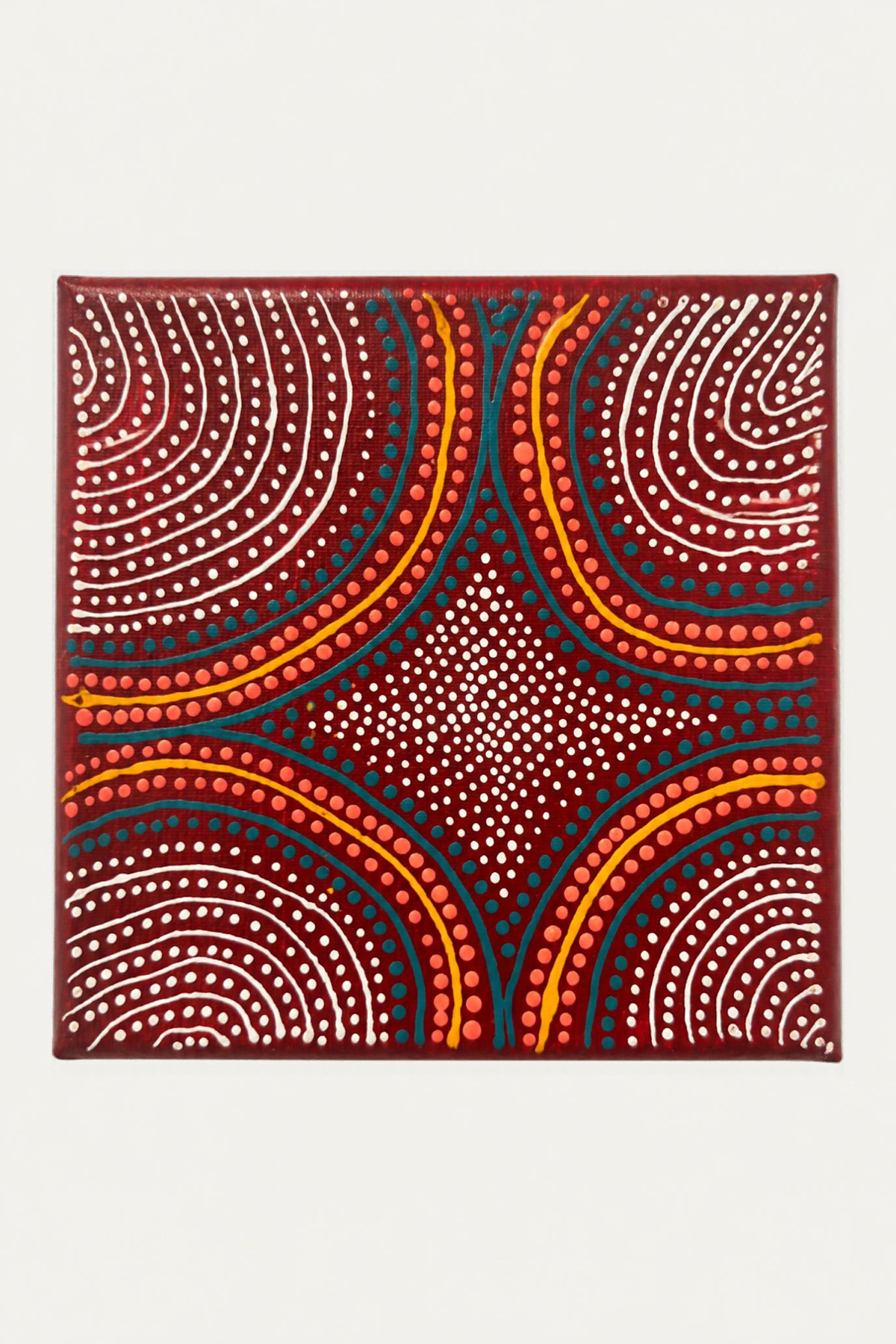 Pamapardu Jukurrpa (Flying Ant Dreaming)  - Warntungurru by Kara Napangardi Ross